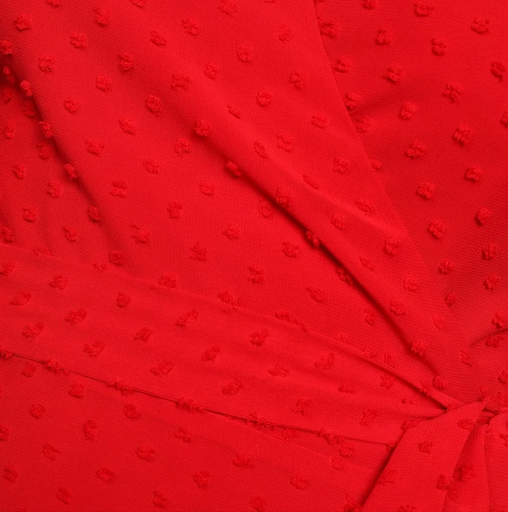Lulu's Red Mini Dress - Picture 5 of 11